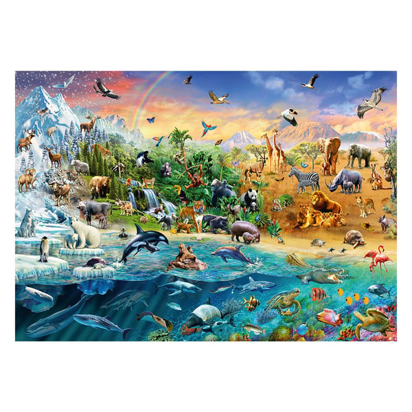 Schmidt Spiele Puzzle PQ 1000 Animal Kingdom G3