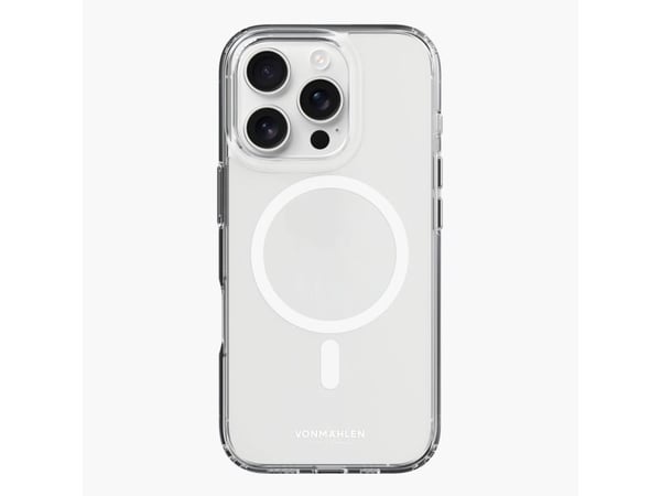 Vonmählen Transparent Case, Etui, Apple, iPhone 16 Pro, 16 cm (6.3"), Gjennomsiktig, Hvit