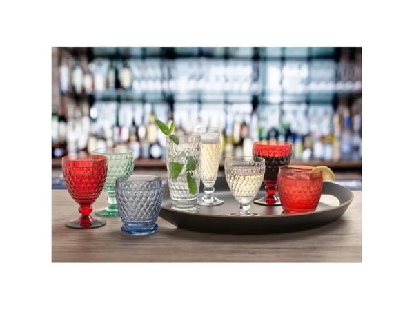 Villeroy & Boch 1173090020, Rødvin glass, Hock glass, Krystall, Glass, Rød, Boston, 310 ml