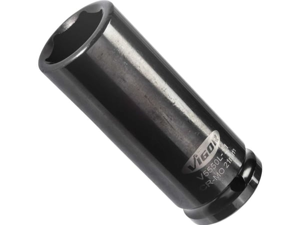 Vigor V5550L-21 Kuusikulmainen pistorasia Voimapistorasia 21 mm 1/2 (12,5 mm)