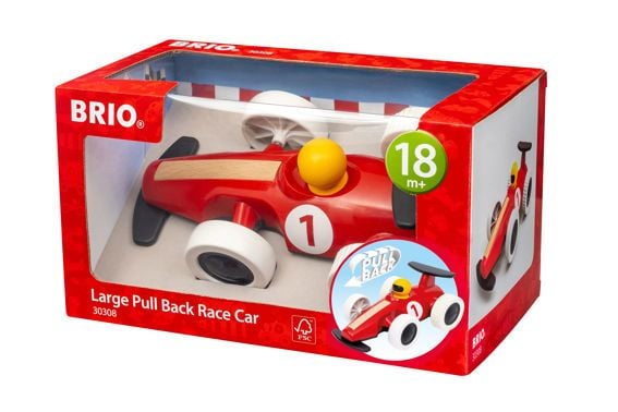 BRIO 30308 - Big Pull Back racerbil