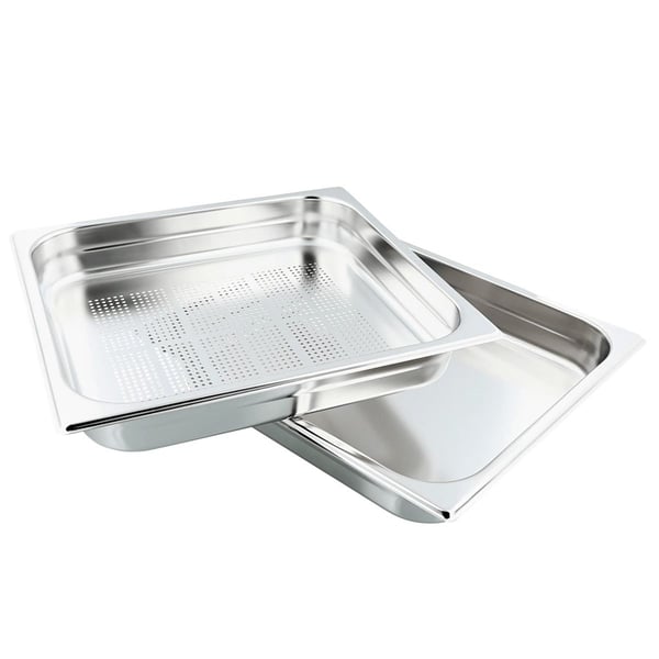 Electrolux E9OOGC23, Ångbehållare, Universal, Rostfritt stål, Ugnstillagning, Rostfritt stål, Rektangulär