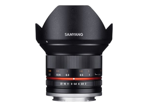 Samyang 12mm F2.0 NCS CS, Ultrabredt, 12/10, Fujifilm X