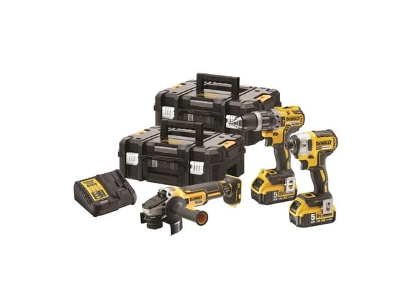 Dewalt DCK384P2T DCK384P2T-QW akku-iskuporakone litiumia