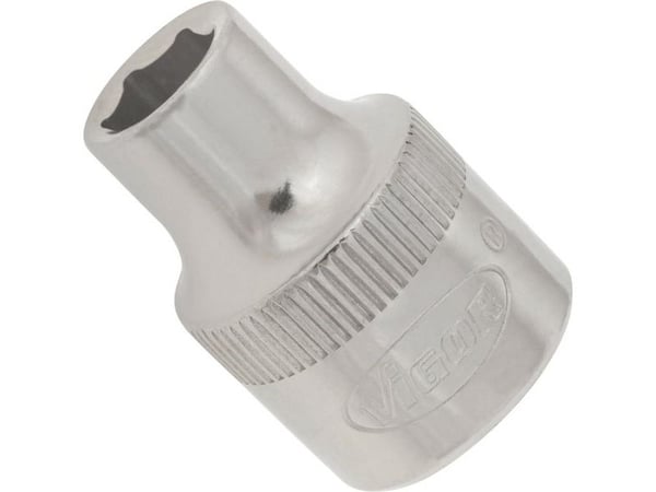 Vigor V2277N, Iskuhylsy, Hopea, 1 pää(t), 3/8", Metrinen/brittiläinen, 10 mm