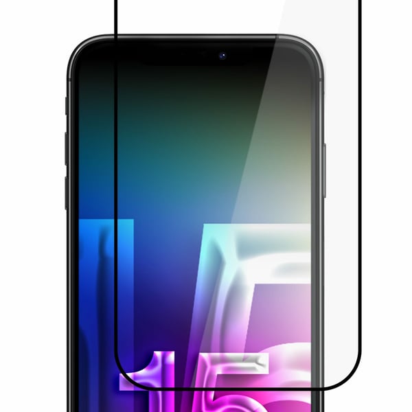 3MK-deksel + glassskjerm + linse for iPhone 15 Plus 3mk Comfort Set 4-i-1-deksel linsetemperert