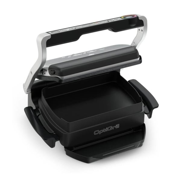 Tefal GC712D, Sølv, Rektangulær, Sensor, Rist, 600 cm², 300 x 200 mm