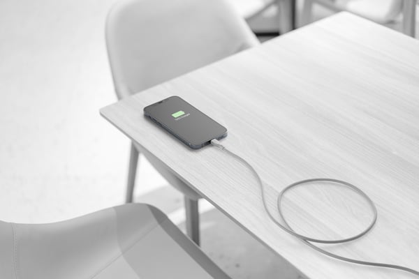 Cellularline 8018080430718, 1,2 m, Lightning, USB A, Hankoppling, Hankoppling, Grå