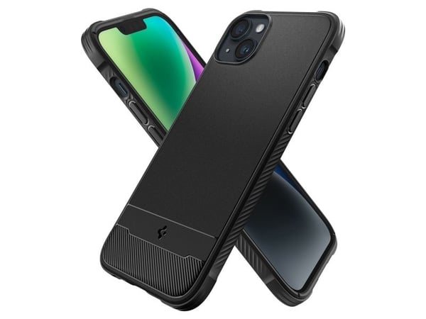 Spigen ACS04890, Suojus, Apple, iPhone 14 Plus, 17 cm (6.7"), Musta