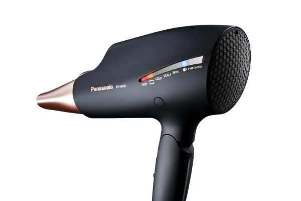 Panasonic EH-NA9J-K, Musta, Ruusukulta, Yksivärinen, Rispustusrengas, Painikkeet, Liukusäädin, 1800 W, 240 V