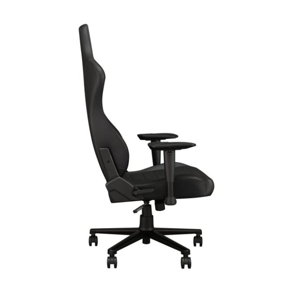 ASUS Aethon SL201, PC-pelituoli, pehmustettu istuin, Pehmustettu selkänoja, Kilpa-ajo, Musta, Musta