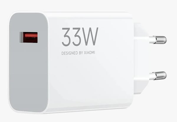 Xiaomi MDY-16-EF vegglader 33W USB-A, hvit + 3A USB-C-kabel
