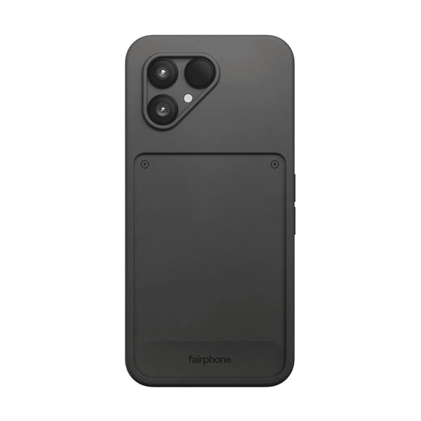Fairphone F6CASE-1ZW-WW1, Suojus, Fairphone, Only compatible with The Fairphone (Gen. 6) with or without other accessories., 16 cm (6.3"), Musta