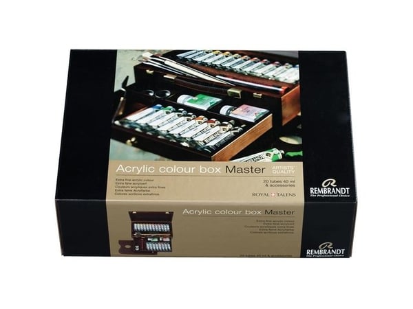 Rembrandt Acrylic Colour Box Master