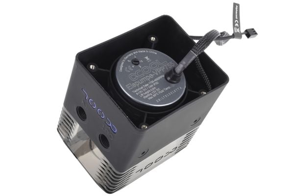 Alphacool 13295, Pumpe og reservoar, Polyoksymetylen (POM), Sort, 0,25 l, 82 mm, 102 mm