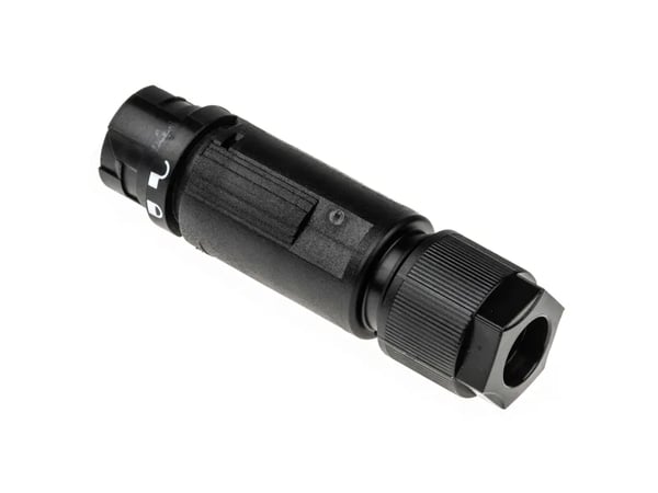 Wieland 46.032.4553.1 Pyöreä liitin Liitin, suora Sarja (pyöreä liitin): RST® MINI Napojen kokonaismäärä: 2 + PE 1 kpl