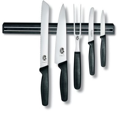 Victorinox Magnetic Knife Bar, Musta, 30 mm, 350 mm, 22 mm