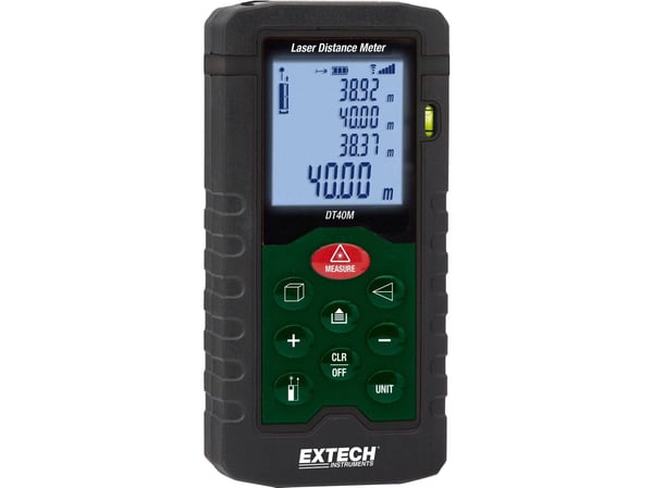 Extech DT100M Laseretäisyysmittari Mittausalue (max.) 100 m (DT100M)