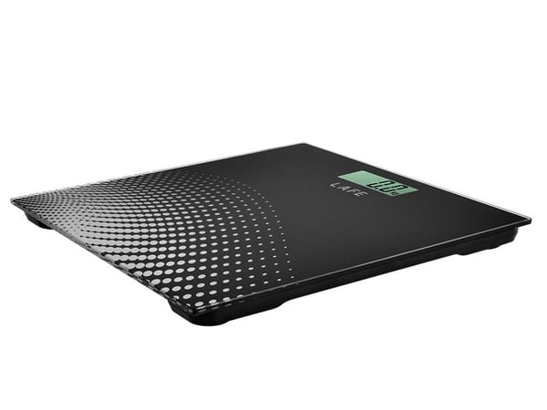 Lafe FitScale, Sähkökäyttöinen henkilövaaka, 150 kg, 100 g, Musta, 0,1 kg, kg, lb, ST