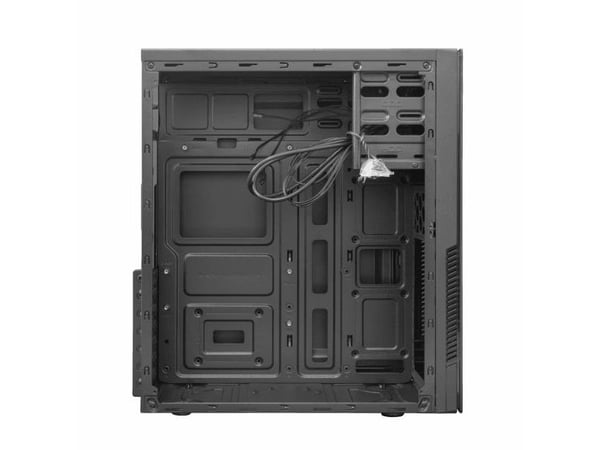 SBOX PCC-180, Midi Tower, PC, Svart, micro ATX, Micro-ITX, ABS, Metall, 14,8 cm