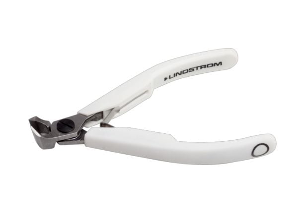 Bahco Elektroniktång, snedavbitare, Vinklad kraftavbitare, 1,04 cm, 1,03 cm, Stål, Vit, 108 mm