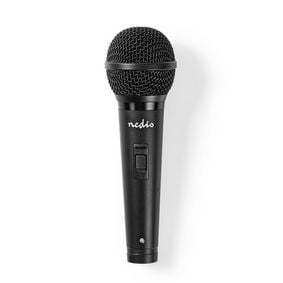 Nedis MPWD25BK, instrumenttimikrofoni, 72 dB, 80 - 13000 Hz, 600 ohm (O), kardioidi, langallinen