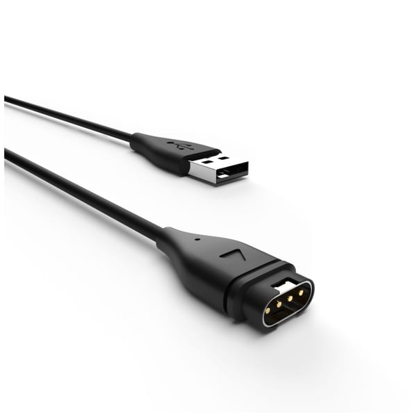 FIXED - Laddningskabel för smart klocka - USB hane - 1 m - svart