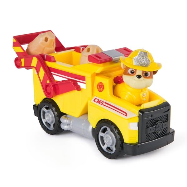 Spin Master PAW Patrol Fire Rescue Rubble redningsbil med figur og prosjektiler