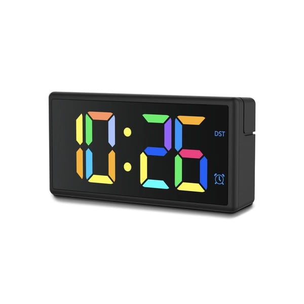 Hama Ibiza, Digital väckarklocka, Rektangel, Svart, Grå, inomhus, Vuxen, Pojke/flicka