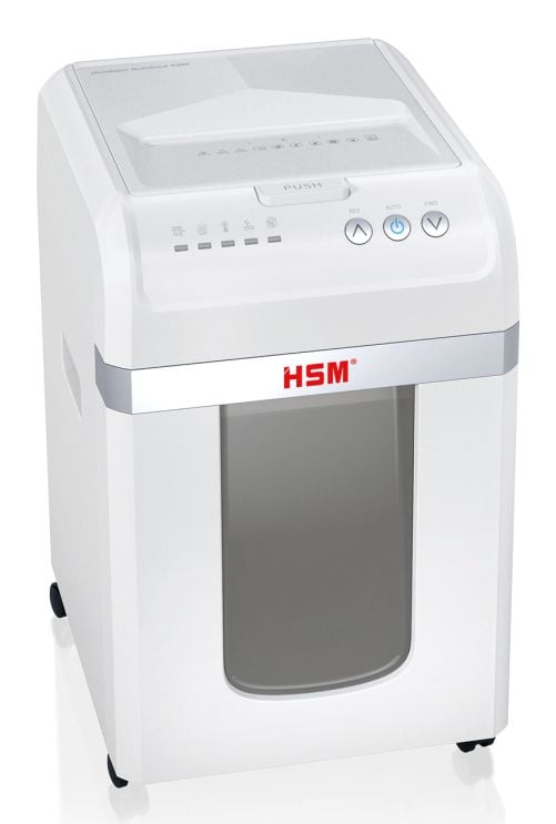 HSM Autofeed X300, Silpuksi leikkaava, 23 cm, 12 mm, 30 L, 375 arkkia, 52 dB