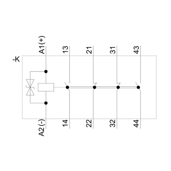 Siemens 3RH2122 2KJ80 Koblingshjælperbeskyttelse 1 stk