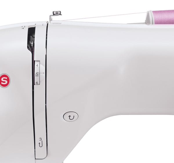 Singer Starlet 6699 - Symaskin - 100 sting - 6 enkeltskrittsknappehull - LCD display