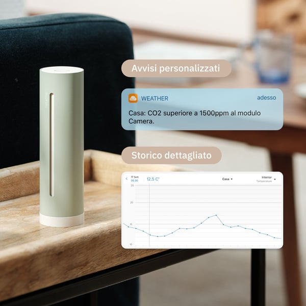 Netatmo NIM-M-WW innemodul, trådløs, mintgrønn