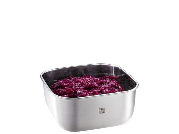 GEFU Provido, Kulho, Neliö, 900 L, Ruostumaton teräs, Ruostumaton teräs, 300 °C
