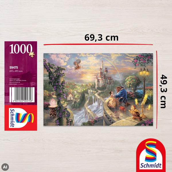 Schmidt Spiele 59475, 1000 stykker, 14 År
