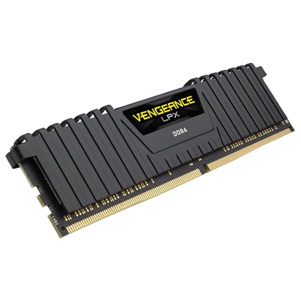 Corsair Vengeance LPX RAM 16 GB DDR4 3200 MHz 1x16GB CMK16GX4M1E3200C16, svart