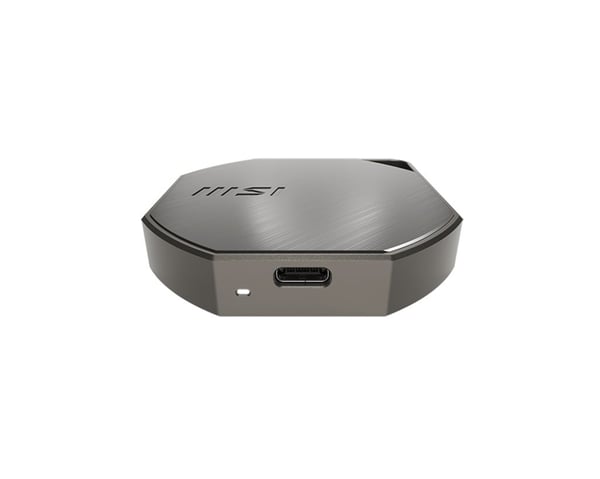 MSI DATAMAG 40Gbps 1TB USB4 Type-C ulkoinen SSD (4000/3500 MB/s) harmaa