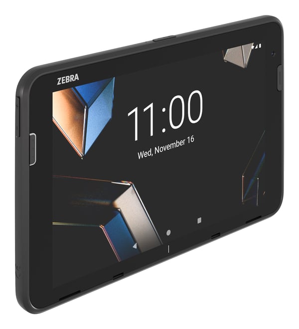 Zebra ET401 - Enterprise - surfplatta - ruggad - Android 15 - 64 GB UFS card - 8" (1920 x 1200) - streckkodsläsare - microSD-kortplats