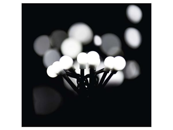 Emos ZYK0204, 100 lamppua, LED, Viileä valkoinen, Sisätila, Musta, AC