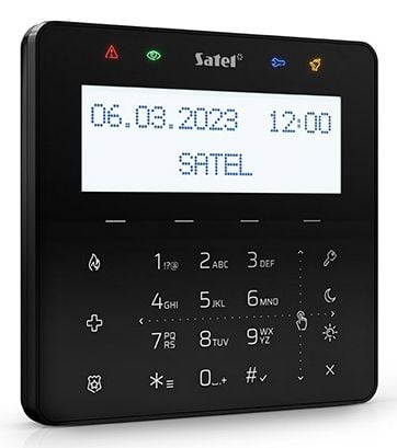 TOUCHKNAPPSATS FÖR INT-KSG2R-B LARMCENTRAL SATELLIT