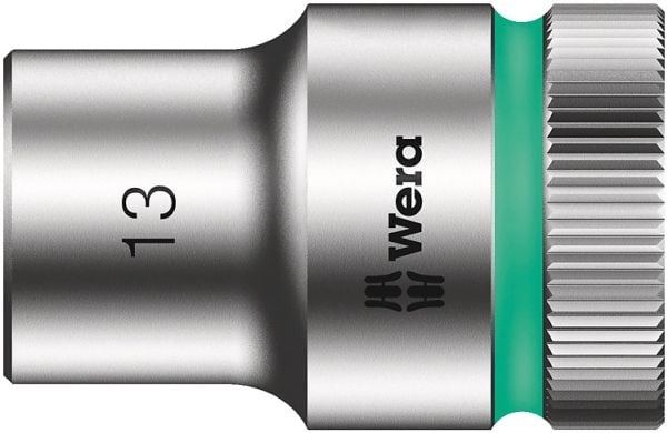 Wera 8790 HMC Zyklop, 1 stykker, Sekskantet, 25,4 / 2 mm (1 / 2"), Kromvanadiumstål, Grå, 37 mm