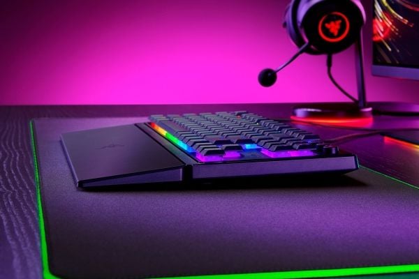 Razer Ornata V3 - Tastatur - TKL - bakgrunnsbelyst - USB - QWERTY - Nordisk