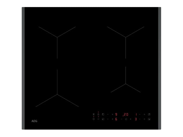 AEG TN64IA00FB, musta, kiinteä, 60 cm, induktioliesi, 4 keittoaluetta, 4 keittoaluetta