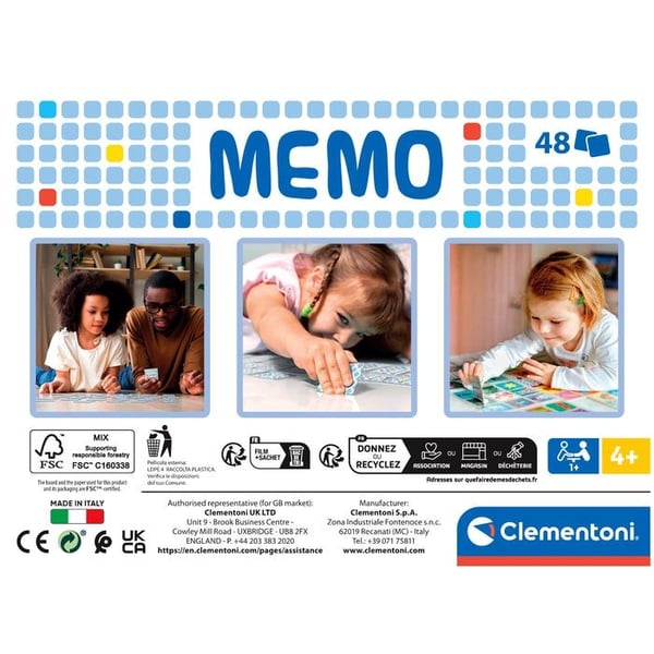 Clementoni MEMO POCKET Gabby's Dollhouse