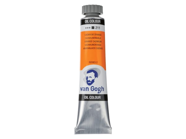Van Gogh oljefärg tub Cadmium Orange 211