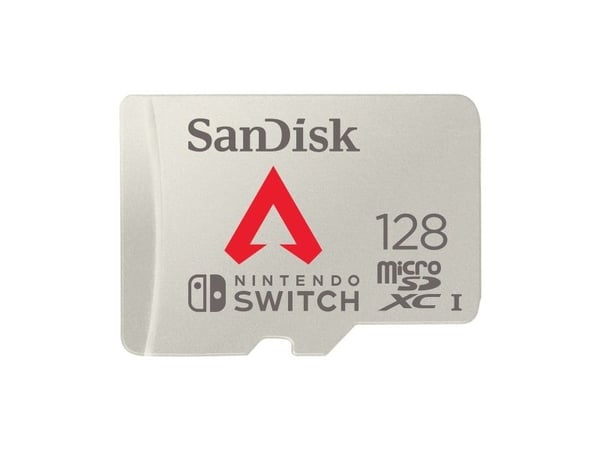 SanDisk - Flashhukommelseskortti - 128GB - microSDXC UHS-I - Nintendo Switch, Nintendo Switch Lite -malleihin