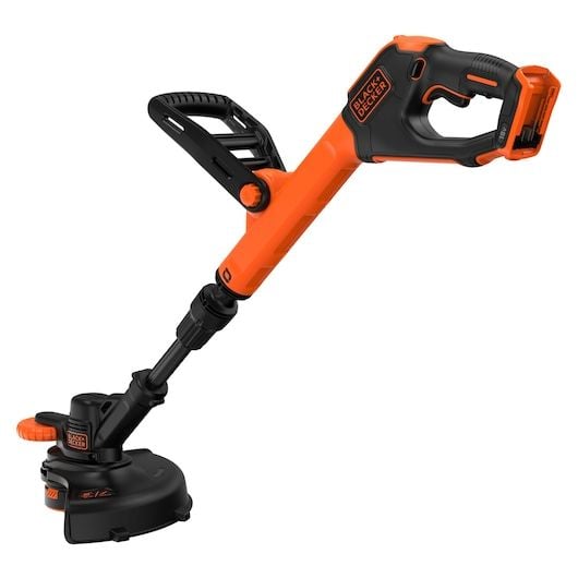 Black & Decker BCSTR918D1-QW, Trådkutter, 28 cm, D-sløyfet håndgrep, Sort, Oransje, Batteri, 18 V