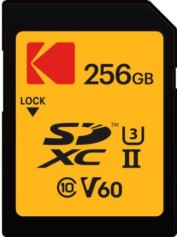 Kodak SD 256GB UHS-II U3 V60 Ultra Pro UHS-II U3 V60 Ultra Pro