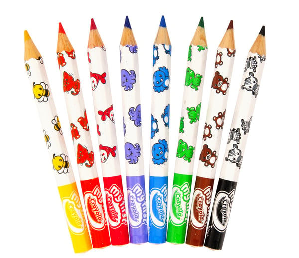 Crayola 3678, Pehmeä, Multi, 8 kpl