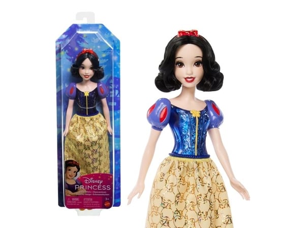 Disney Princess Disney-prinsessa Lumikki -nukke ja tarvike, Lumikki-elokuvan innoittama, Muotinukke, Naaras, 3 vuosi/vuosia, Tyttö, 279,4 mm, 150 g